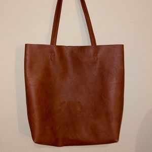 NWOT Leather Shoulder Tote